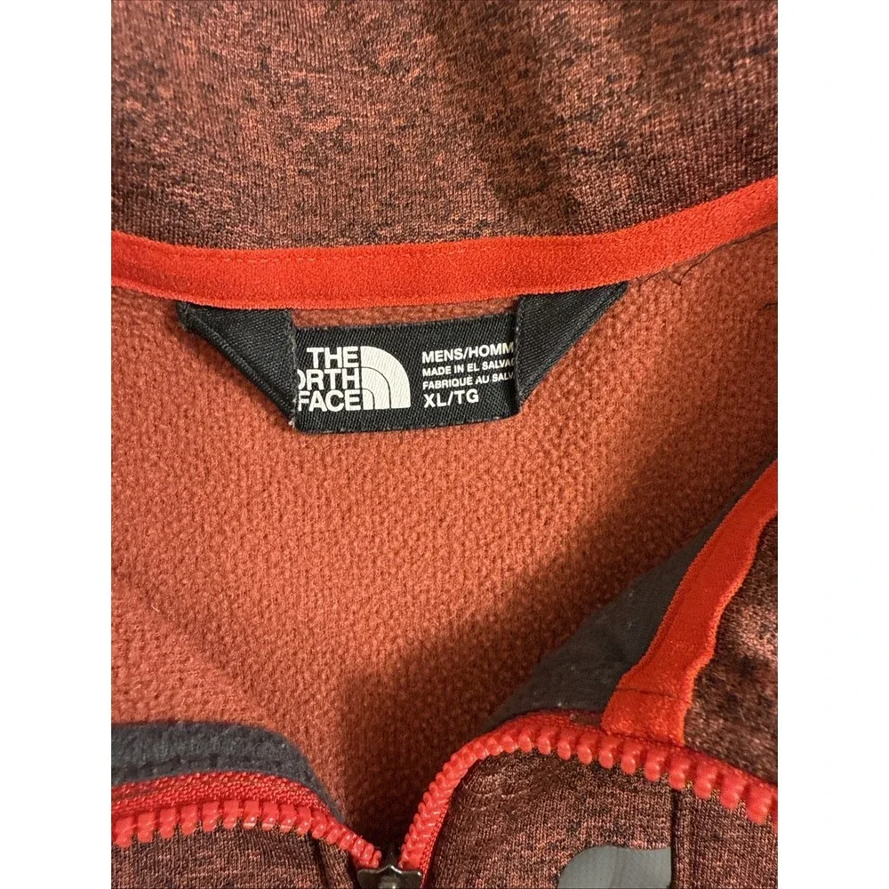 The‎ North Face Apex 1/2 Zip MAROON PULLOVER Soft Shell Outdoor MENS XL